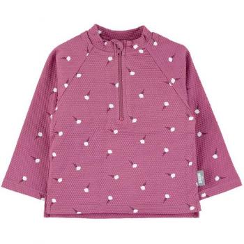 Veste de bain à manches longues « Sterntaler » couleur violet florale