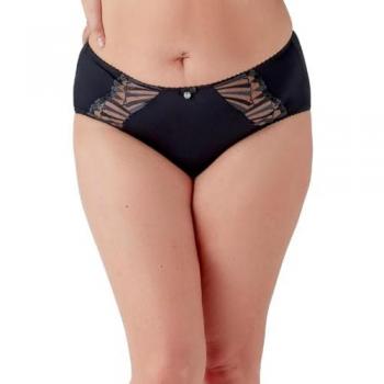 Black Mid-Back Embrace Seamless