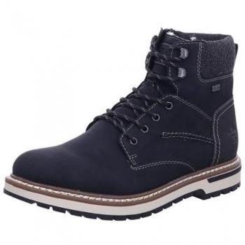 Schnürstiefel RIEKER Gr. 40, schwarz