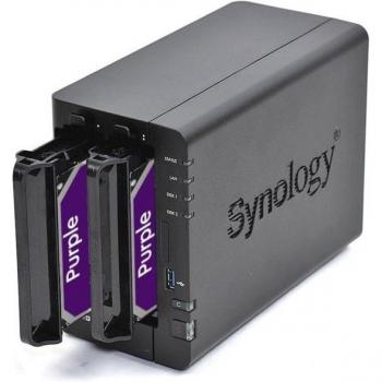 Serveur Synology DS223 – 8 To stockage, 2 x WD Purple 4 T