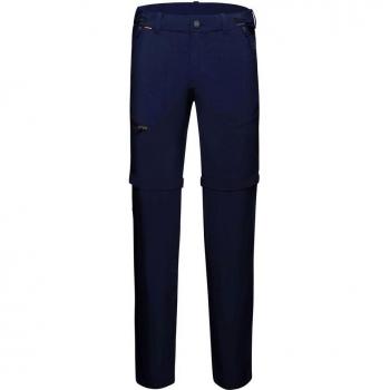 Pantaloni da trekking Mammut Runbold Zip Off Uomo Marine