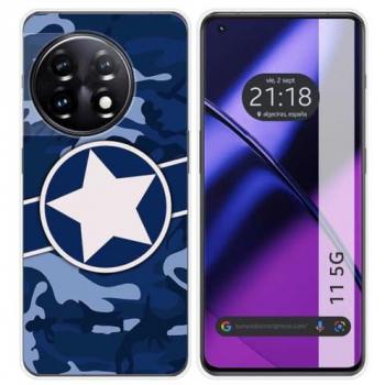 Funda de Silicona para OnePlus 11 5G Camuflaje 03