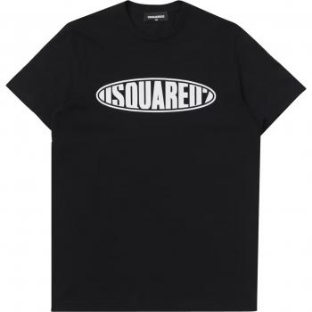 T-shirt Unisex Junior DSQUARED2 Nero Relax