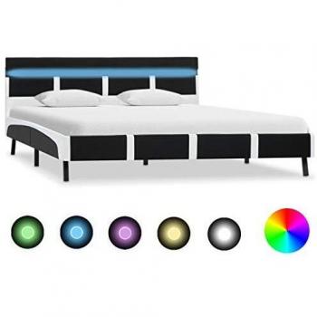 Luci di Vela: Giroletto con LED Nero 160x200 cm