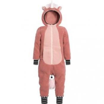 Jumpsuit WEEDO UNIDO Fleece Funwear Gr. 92, rosa (mellow_rose)