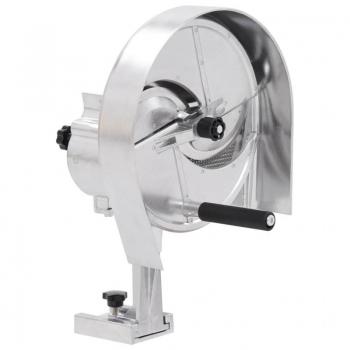 VIDAXL Tagliaverdure Manuale Argento 22x44,5 Cm In Alluminio