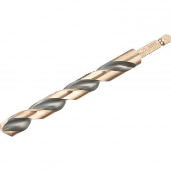 DeWalt Black and Gold Hex Impact HSS Drill Bit 13mm Pack of 1