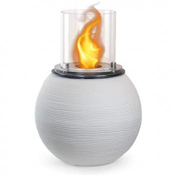 Divina Fire Botticelli Brasero de jardin 40×54 cm – Perle blanche