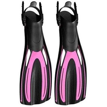 Aletas de buceo ajustables HYDRO CHANNEL ROSA TALLA S (39-41)