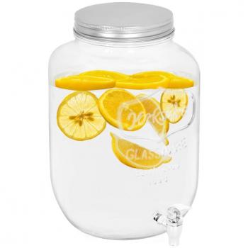 VIDAXL Distributore di Bevande 8050 ml in Vetro