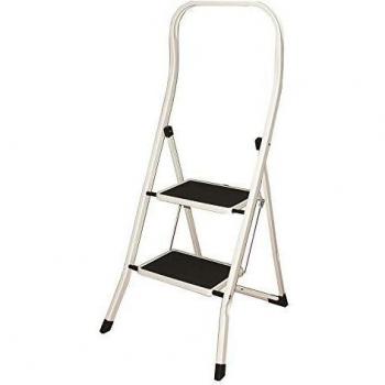 Scaletta in Acciaio Drabest 150 kg – 2 Gradini Domestici