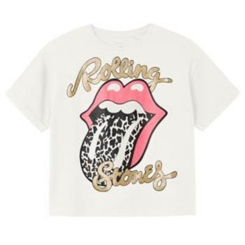Camiseta Rock Stars Oro Negro