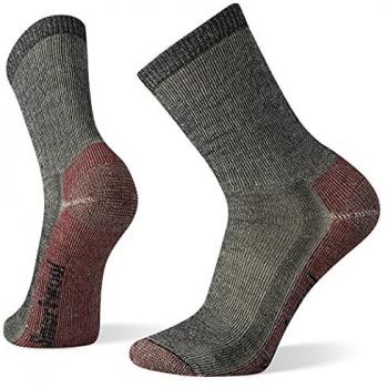 Calcetines Smartwool Classic Hike Confort Total en Color Gris Rojo