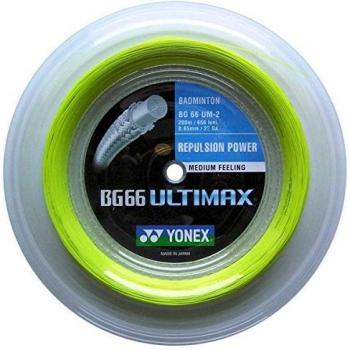 Yonex BG66 Ultimax Yellow 0.65mm 200m Reels