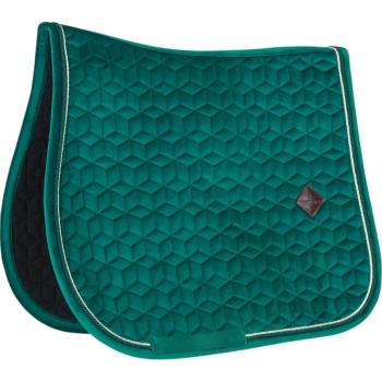 Velvet Springschabracke Dunkelgrün von Kentucky Horsewear