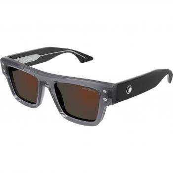 Montblanc Man Square Grey Sunglasses