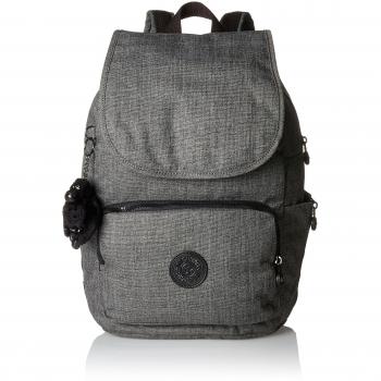 Kipling - Cayenne, Mochilas Mujer, Gris Algodón, 27x37x19.5 cm (B x H T)