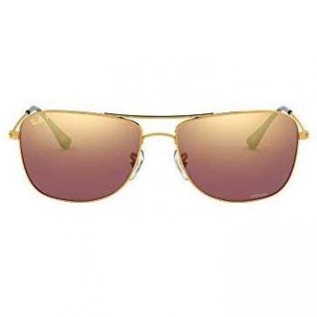 Ray-Ban RB3543 Gafas de Sol Chromance Polarizadas 001/6B Doradas para Hombre