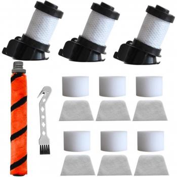 Brush Roll Foam Felt Filter Motor Filter for Shark IONFlex DuoClean IF200