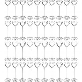 40pcs Party Table Decor with Reusable Place Card Holders