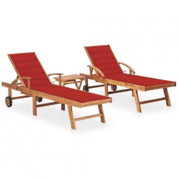 Sunset Teak Lounge Set