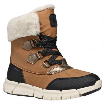 Geox Flexyper AB Sneakers Enfant Brun