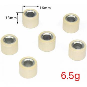 6Pcs GY6 50 80cc Scooter Variator Rollers