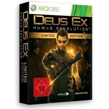 Deus Ex: Human Revolution – Sonderedition für Xbox 360 inklusive Bonus‑DVD