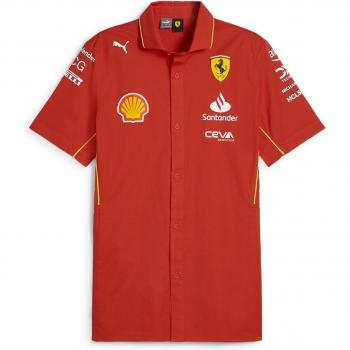 Chemise rouge pour homme Puma modèle 763601