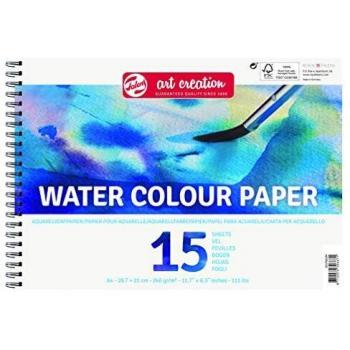 Talens Aquarel Papier - A4 - 400 Gram - 15 Vellen - Art Creation - FSCM809429