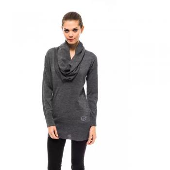 Montana Blu Gray Wool Sweater - Size M