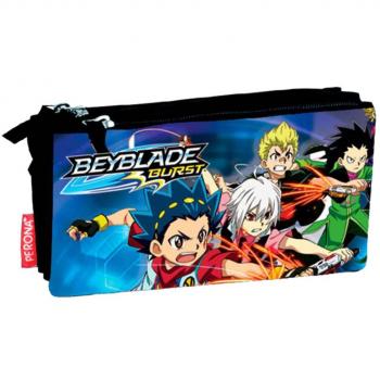 Montichelvo Triple Pencil Pouch Byb Battle Estuches, 22 cm,