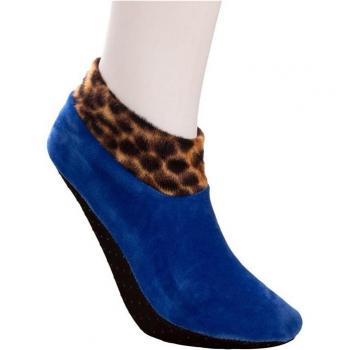 Leopard Print Non-Slip Yoga Socks for Women