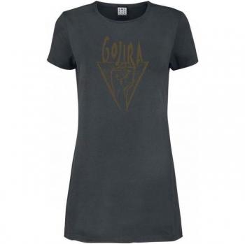 Camiseta Power Glove Gojira Dama XL Carbón