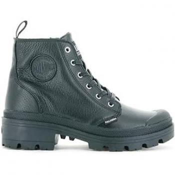 Bottines à lacets Palladium Pallabase 96905-001-M noires
