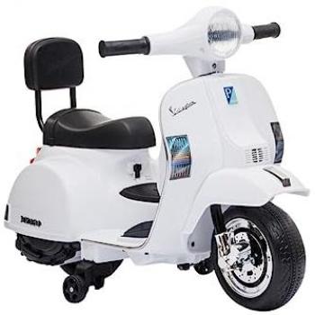 Mini Vespa PX 6V (Bianco) – Scooter Elettrico per Bambini