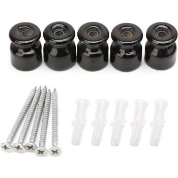 5PCS High Frequency Electric Porcelain Gourd 24mm Ceramic Insulator