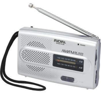 INDIN Mini Portable Digital FM/AM Radio Speaker BC-R28