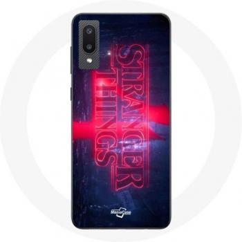 Carcasa Transparente para Samsung Galaxy A02 con Logo de Stranger Things - Temporada 4