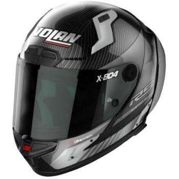 Nolan X-804 RS Ultra Carbon Hot Lap Casque Noir Gris taille : L