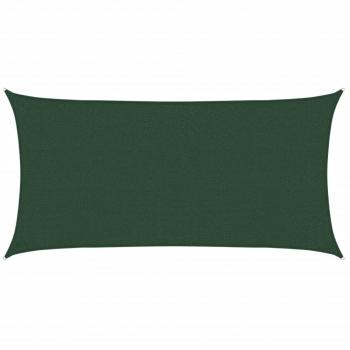 Toldo de vela HDPE 160 g/m² 2,5x5 m Color Crema
