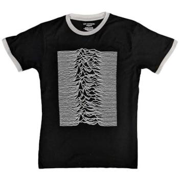 Unknown Pleasures Ringer Tee – Black, Small