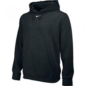 Nike Team Club Fleece Hoody - Sweat-Shirt pour Homme XXL Gris Foncé Chiné/Blanc (DK Grey Heather/White)