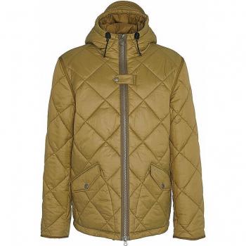 Barbour Steppjacke mit Stehkragen in Oliv für Herren, Größe XL