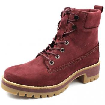Camel active Damen Diamond 70 Biker Boots, Rot, 38.5 EU