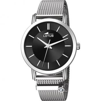 Reloj LOTUS Para Mujer 18737 Trendy Caja de Acero inoxidable 316l Gris plata