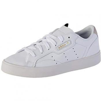 Adidas Sleek, Baskets Femme, Weiß Footwear Crystal White 0, 37 1/3 EU
