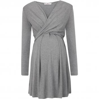 Bellybutton Maternity Stillkleid Alina 1/1 Arm Grau