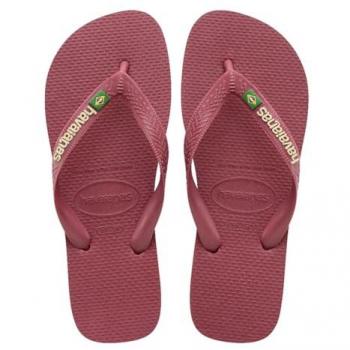 Uniseks Havaianas Brasil Slippers Amaranth Logo