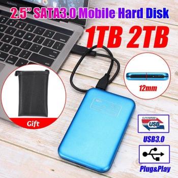 2.5 USB 3.0 Mobile HDD - 1TB/2TB